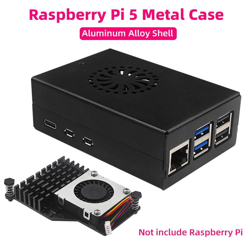 Raspberry Pi 5 Metal Case Alum - Argon One V3 M.2 Nvme Case review and price