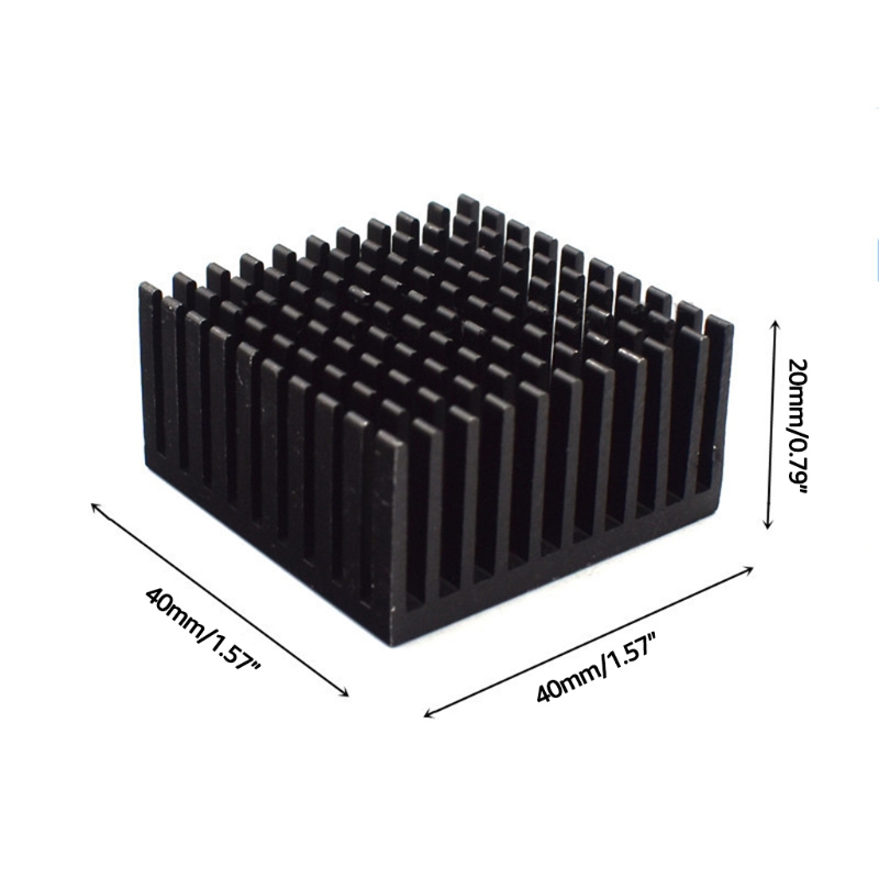 4Pcs Heatsink 40x40x20mm Alumi - Raspberry Pi Water Cooling Kit review and price
