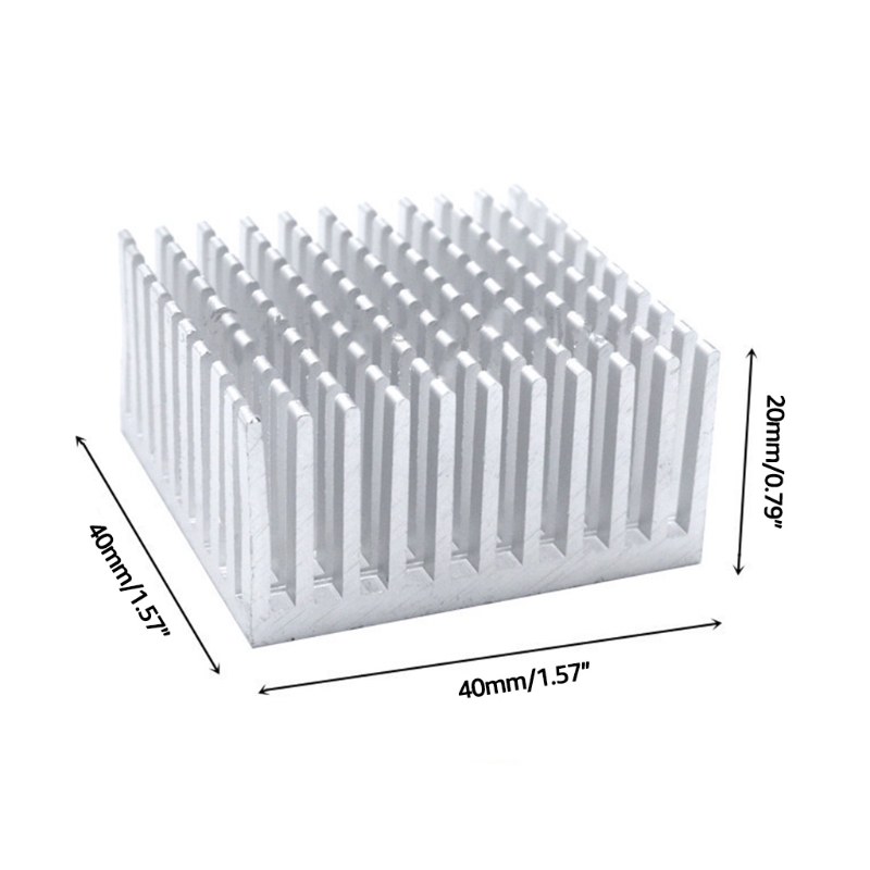 4Pcs Heatsink 40x40x20mm Alumi - Raspberry Pi Water Cooling Kit review and price